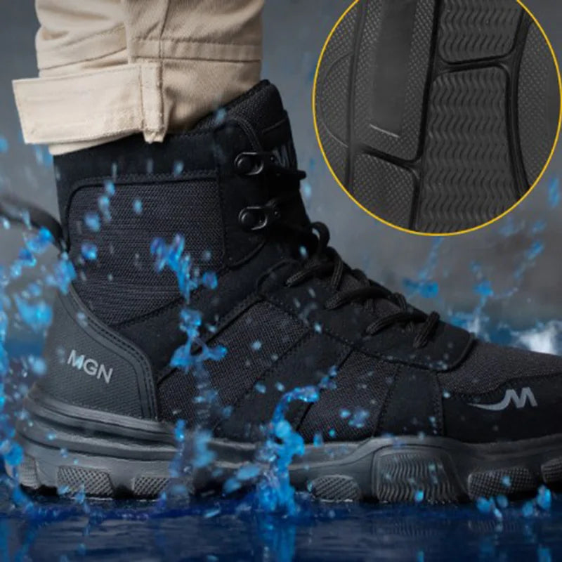 Indestructible Steel Toe Safety Work Boots – Unisex